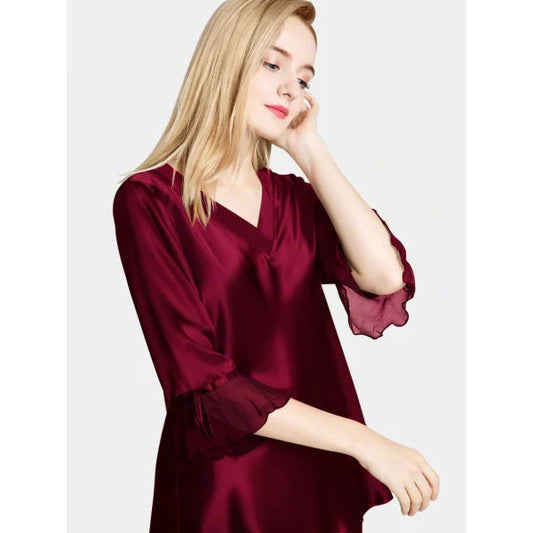 SILK NETRIBBON - MAROON