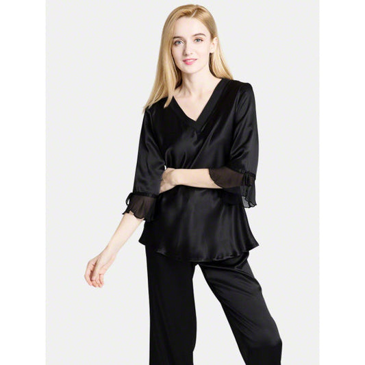 SILK NETRIBBON - BLACK