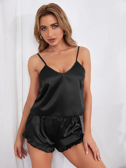 CAMI SHORT - BLACK