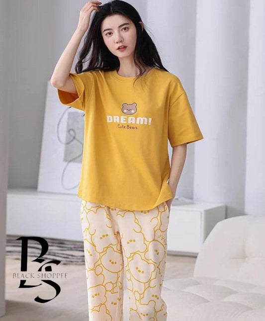 DREAM CUTE BEAR - PJ SUIT FOR  WOMEN