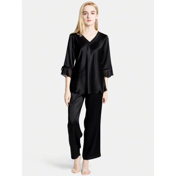 SILK NETRIBBON - BLACK