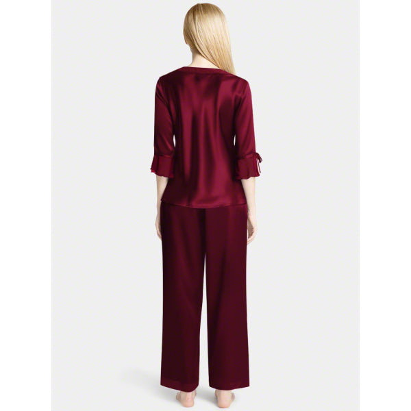 SILK NETRIBBON - MAROON
