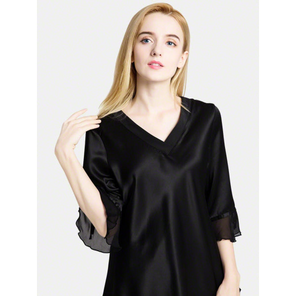 SILK NETRIBBON - BLACK