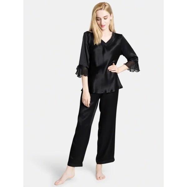 SILK NETRIBBON - BLACK