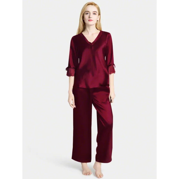 SILK NETRIBBON - MAROON
