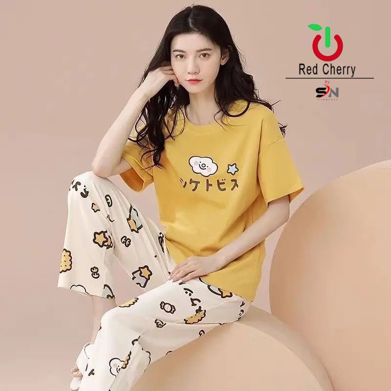 SR-CHINESE PRINTED NIGHT SUIT